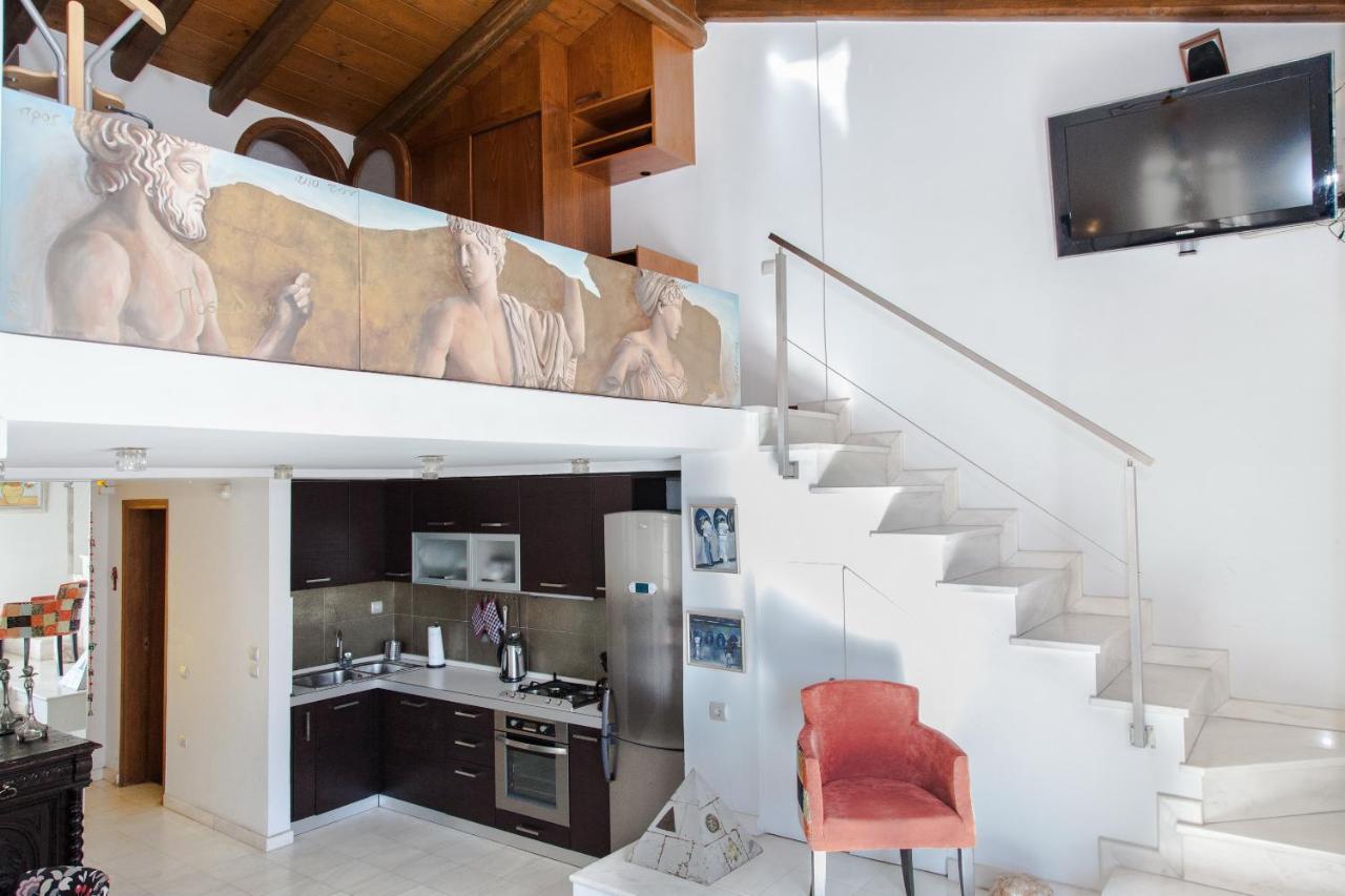 Unique Apt W/ Veranda Walking Distance To Sites Appartement Athene Buitenkant foto